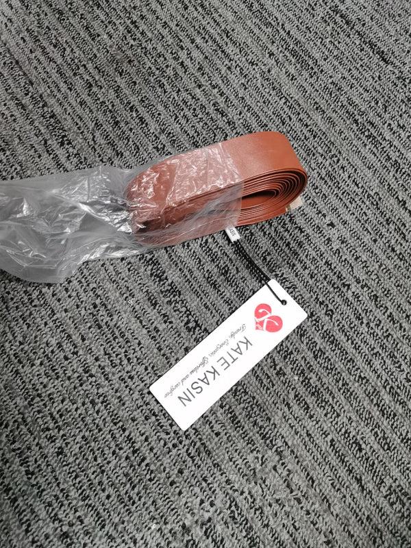 Kate Aspen Kate Kasin 2m Foldover Leather Strips Leatherette Strap 15mm Wide Leather Trimming Tape Lychee Grained Imitation Flat Leather Cord String For DIY Sewing Seaming Hemming