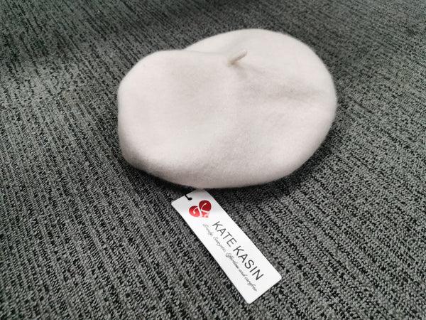 kate aspen Kate Kasin Cashmere Slouchy Knit Beanie Hat for Women Winter Soft Warm Ladies Wool Knitted Hat