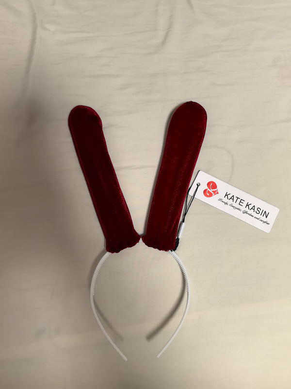 kate aspen Kate Kasin Cosplay Girl Plush Furry Bunny Ears Headwear Accessory Rabbit Headband