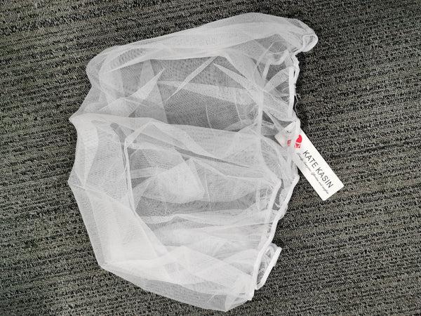 Kate Aspen Kate Kasin Cover For Small Animal Bird Cage Seed Catcher Large Stretchy Form Fitting Mesh Skirt Cover For Parrot Enclosures Light And Breathable Fabric