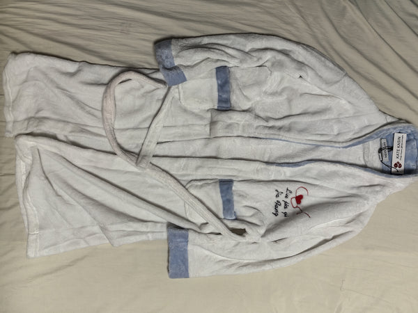 kate aspen Kate Kasin Premium Womens Plush Soft Robe Fluffy Warm Fleece Sherpa Shaggy