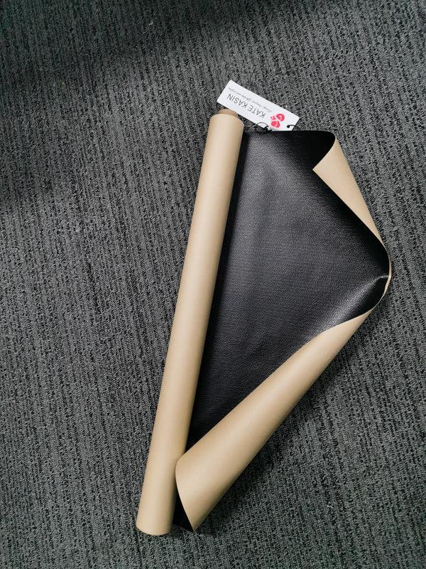 Kate Aspen Kate Kasin Soft Synthetic PU Fabric Material Faux Leather Sheets 1 Yards 54" X 36" 0.95mm Thick For Upholstery DIY Crafts