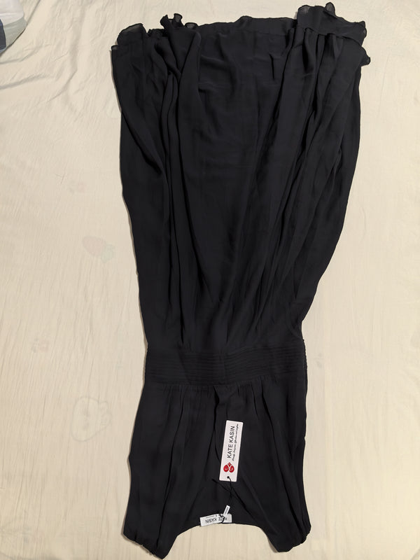 Kate Aspen Kate Kasin Women's 2025 Formal Dresses Wrap V-Neck Ruched Sexy Bridesmaid Wedding Guest Maxi Dresses