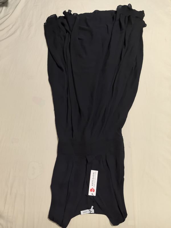 Kate Aspen Kate Kasin Women's 2025 Formal Dresses Wrap V-Neck Ruched Sexy Bridesmaid Wedding Guest Maxi Dresses