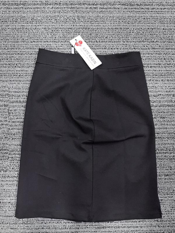 Kate Aspen Kate Kasin Women's Bodycon Mini Club Skirts Basic Elastic High Waisted Stretch Pencil Short Skirts With Slit