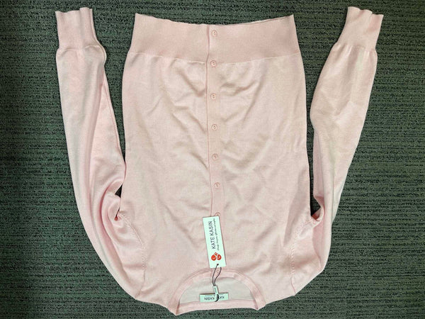 kate aspen Kate Kasin Women's Long Sleeve Button Down Crew Neck Classic Sweater Knit Cardigan