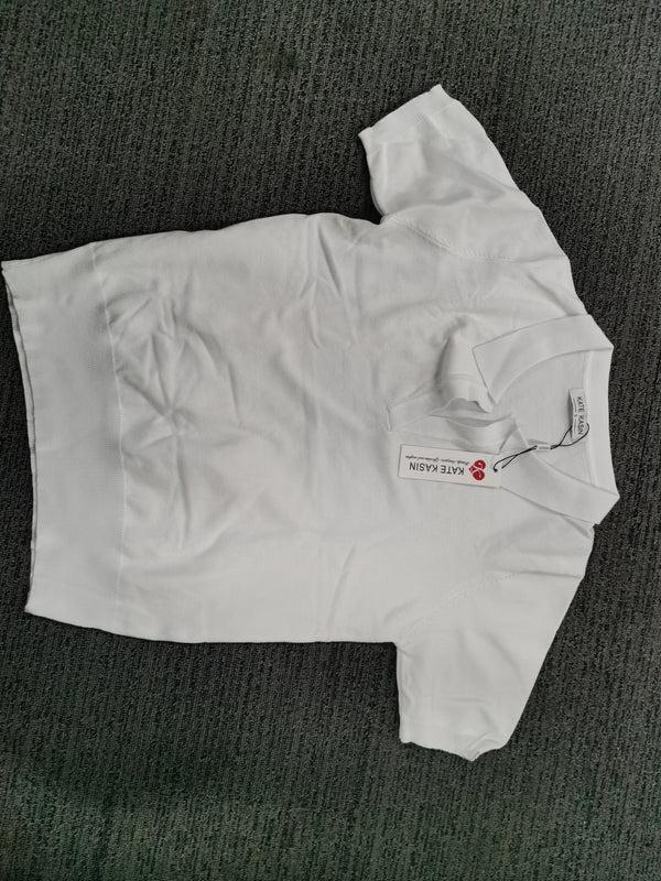 Kate Aspen Kate Kasin Women Short Sleeve Polo Sweater V Neck Knitted Tops Casual Ribbed Shirt Loose Pullover Sweater