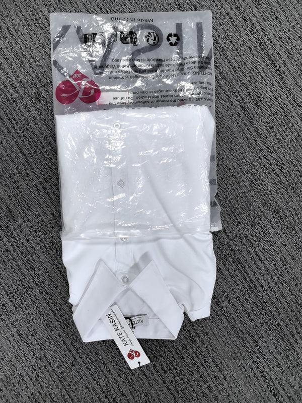 Kate Aspen Kate Kasin Womens Dress Shirts Long Sleeve Button Down Shirts Wrinkle-Free Solid Work Blouse