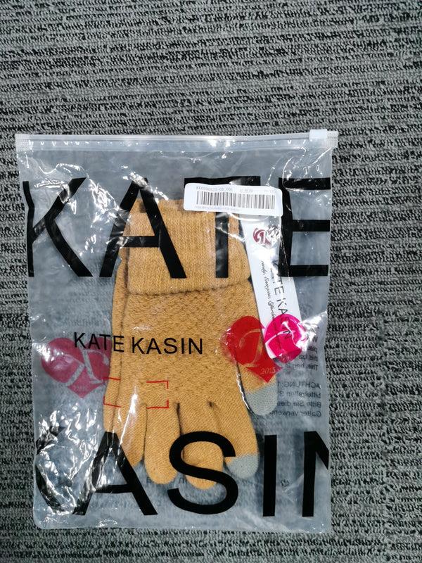 Kate Aspen Kate Kasin Womens Winter Gloves - Warm Soft Touchscreen Winter Gloves For Women Elastic Cuff Knit Gloves For Cold Weather