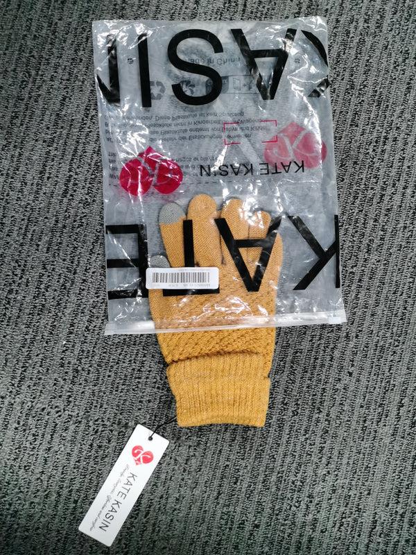 Kate Aspen Kate Kasin Womens Winter Gloves - Warm Soft Touchscreen Winter Gloves For Women Elastic Cuff Knit Gloves For Cold Weather