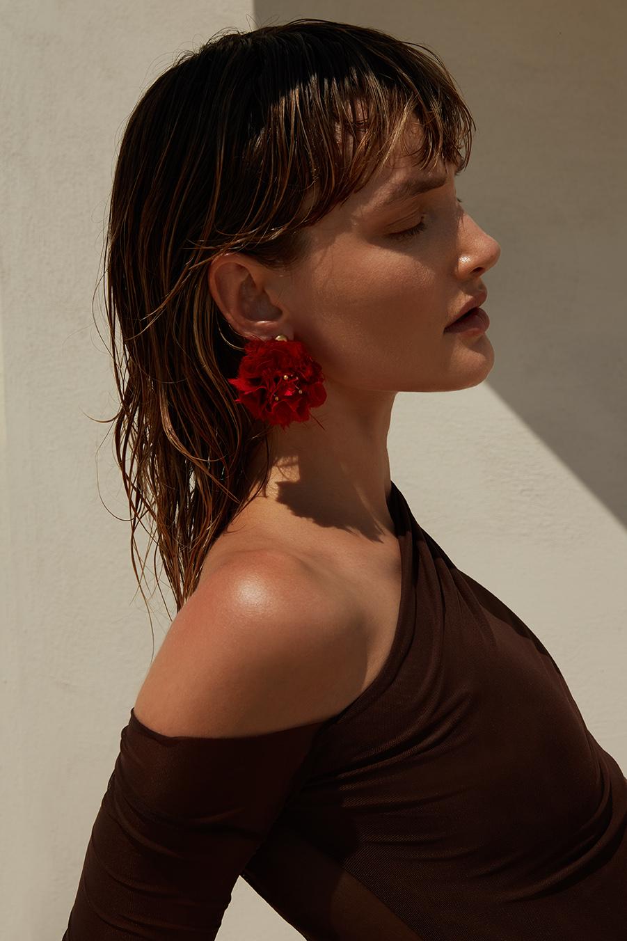 Katerina Makriyianni Anemone Earrings