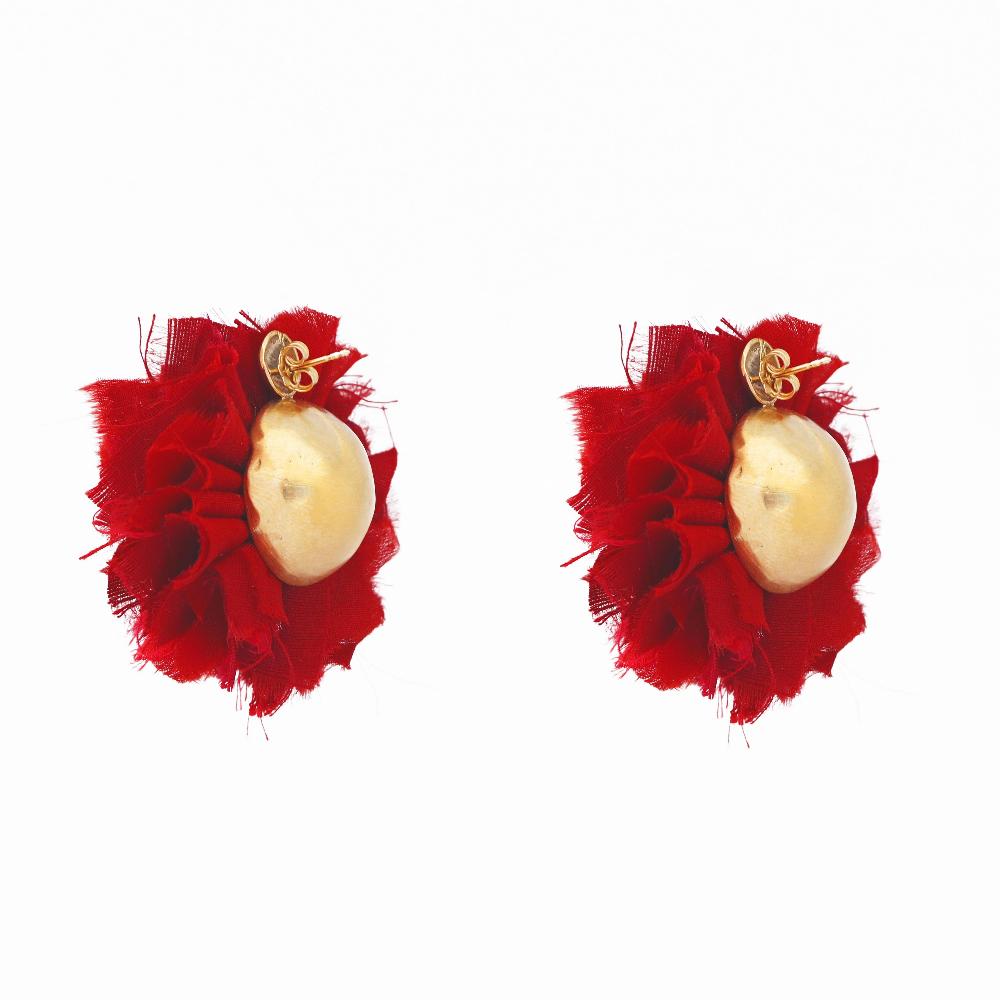 Katerina Makriyianni Anemone Earrings