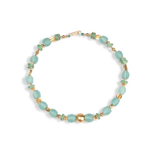 katerina makriyianni Aqua Blue Necklace