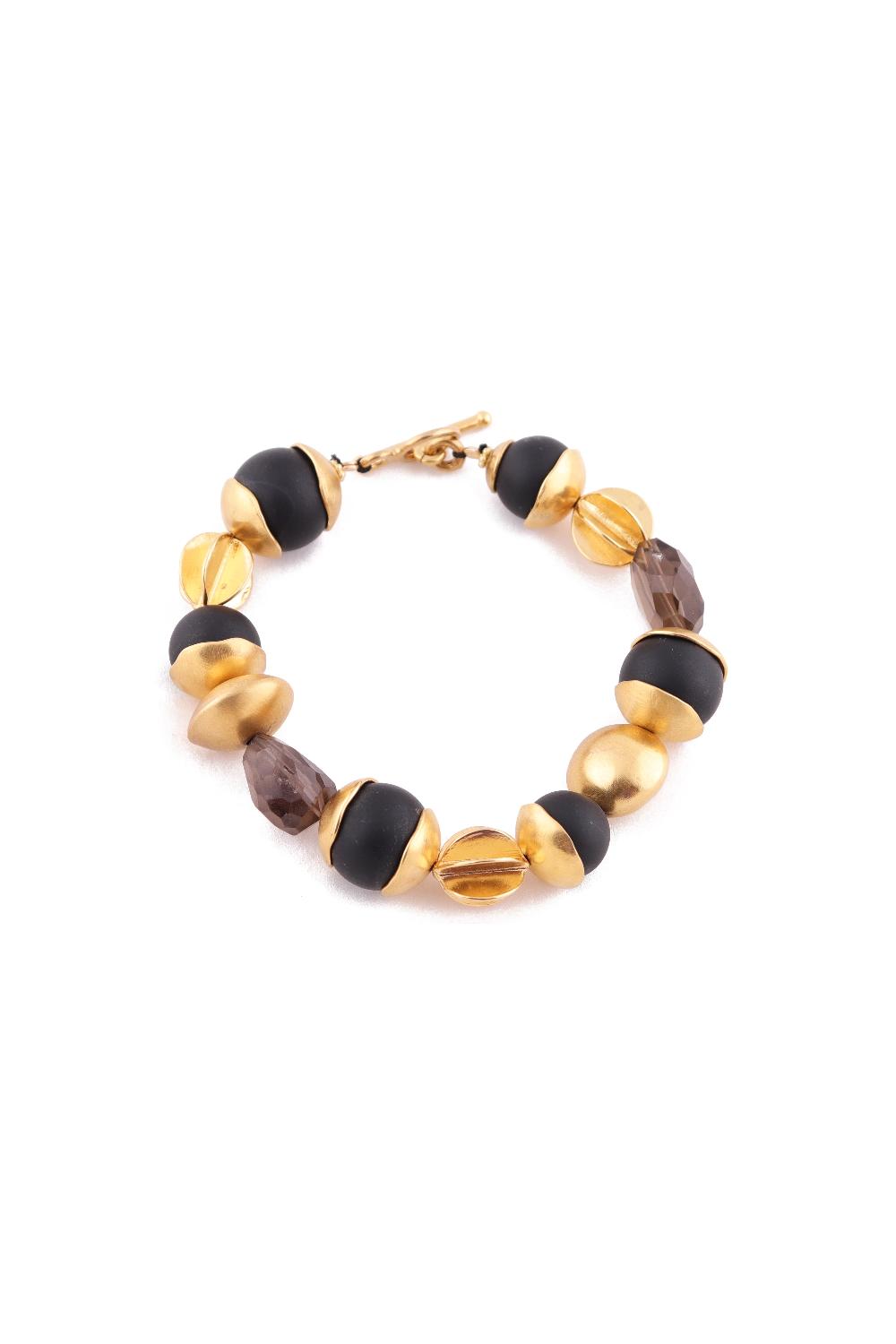 katerina makriyianni Black Onyx Bracelet