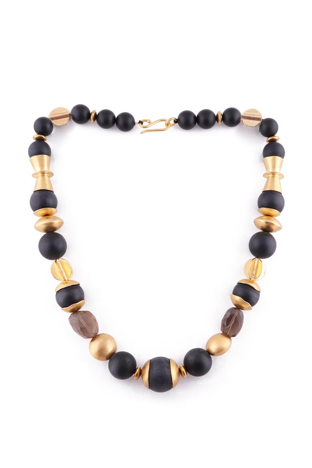 katerina makriyianni Black Onyx Necklace