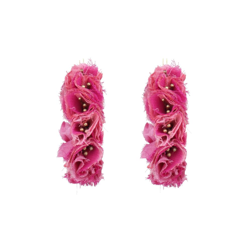 Katerina Makriyianni Bougainvillea Hoops/ Medium