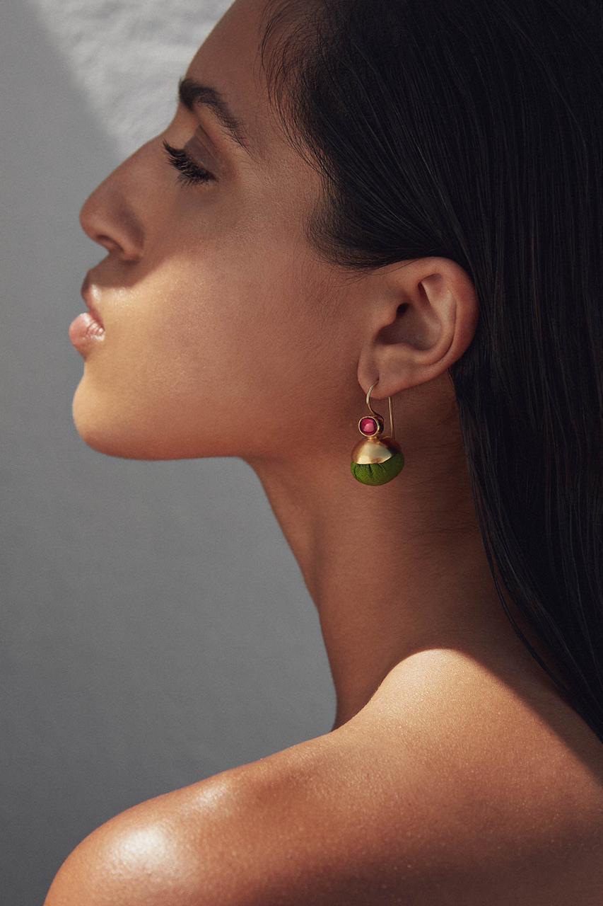 Katerina Makriyianni Candy Ball Earrings