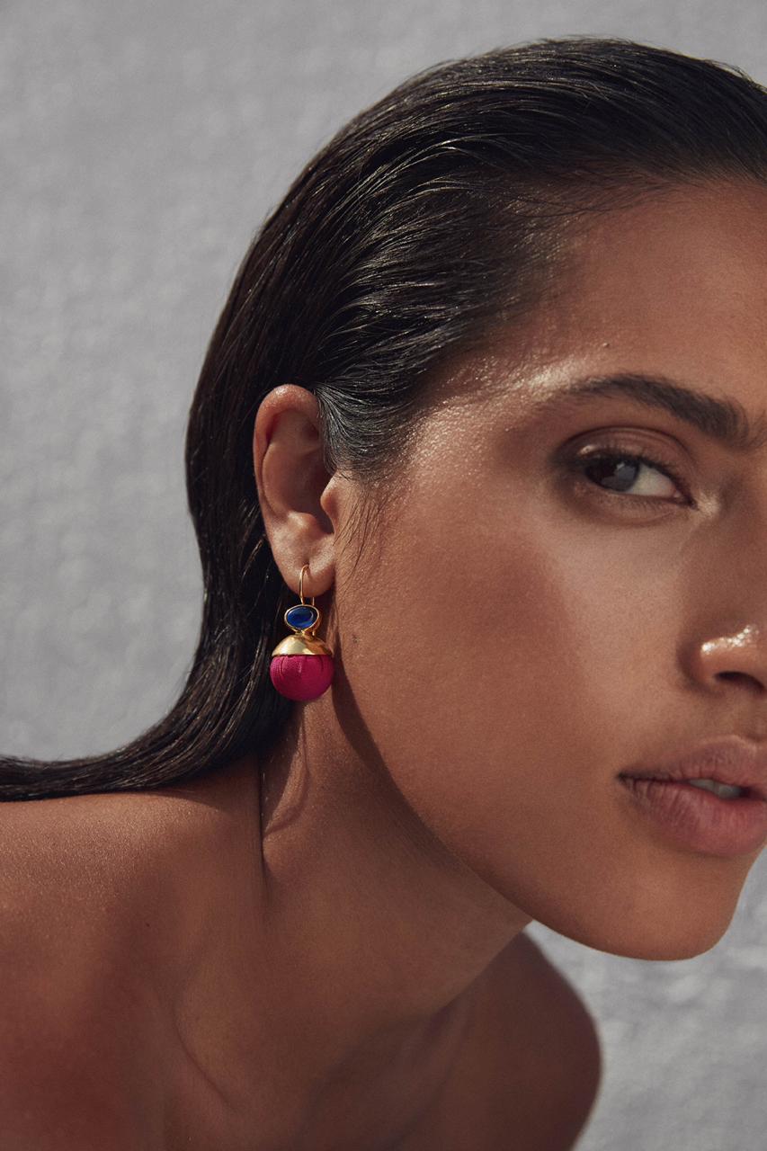 Katerina Makriyianni Candy Ball Earrings