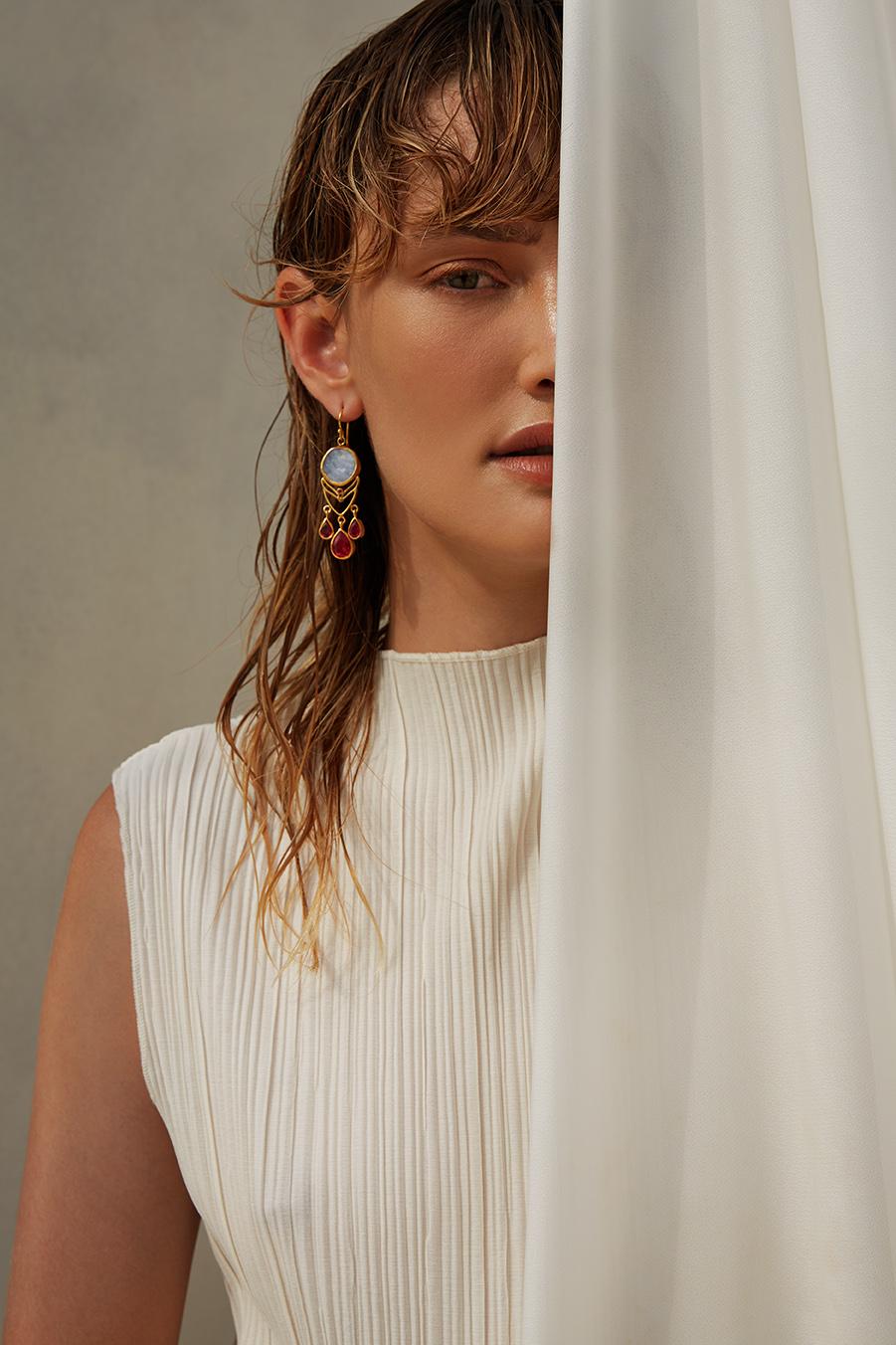 Katerina Makriyianni Chalcedony Chandeliers