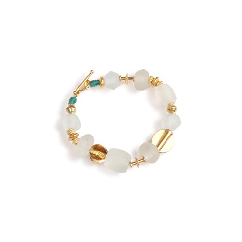 katerina makriyianni Clear White Bracelet