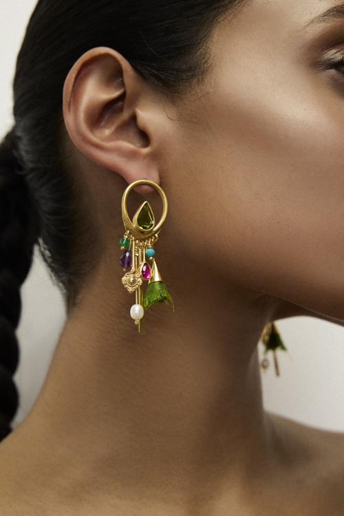 Katerina Makriyianni Dreamcatcher Earrings