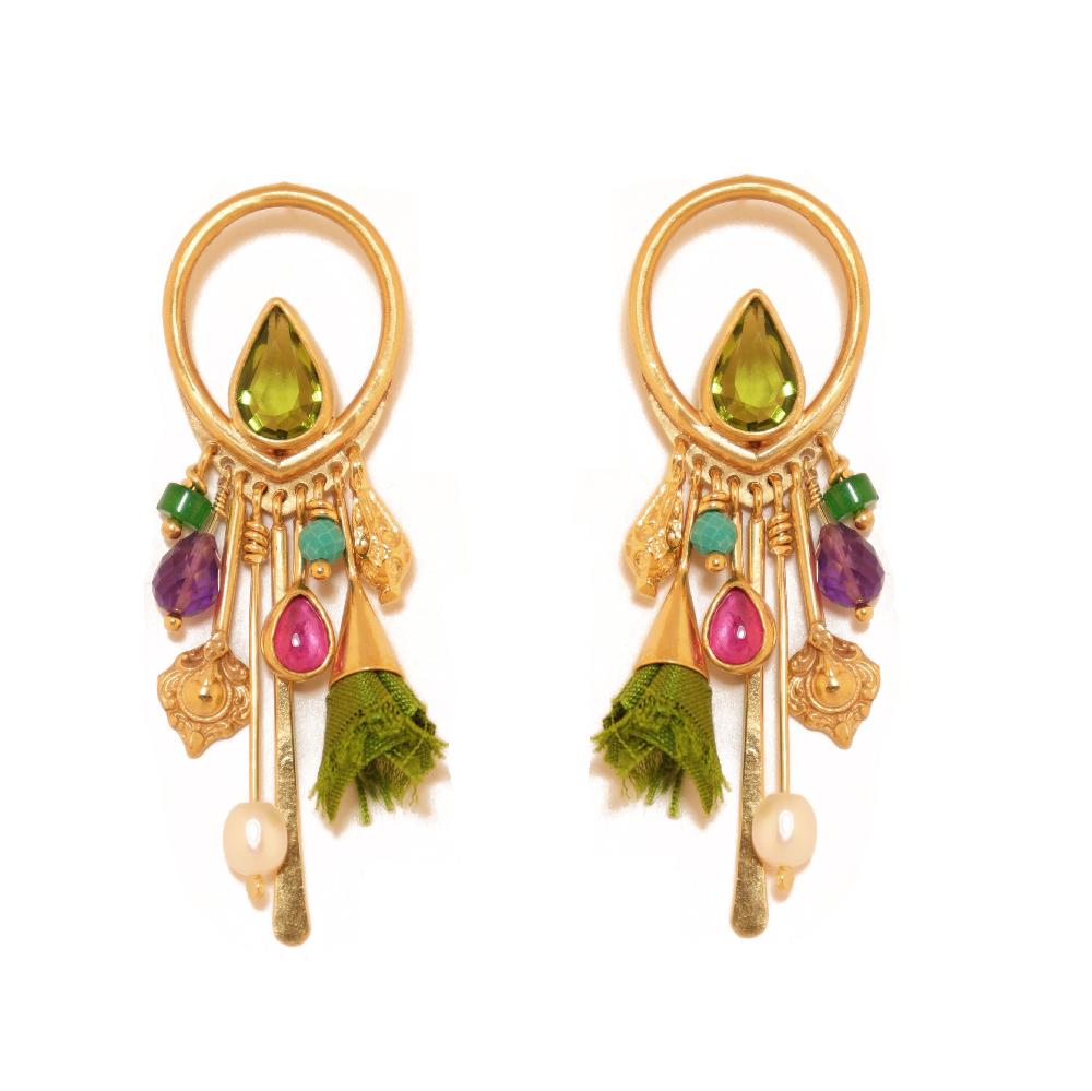 katerina makriyianni Dreamcatcher Earrings