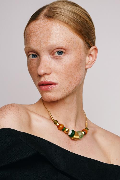 Katerina Makriyianni Gold Touch Necklace