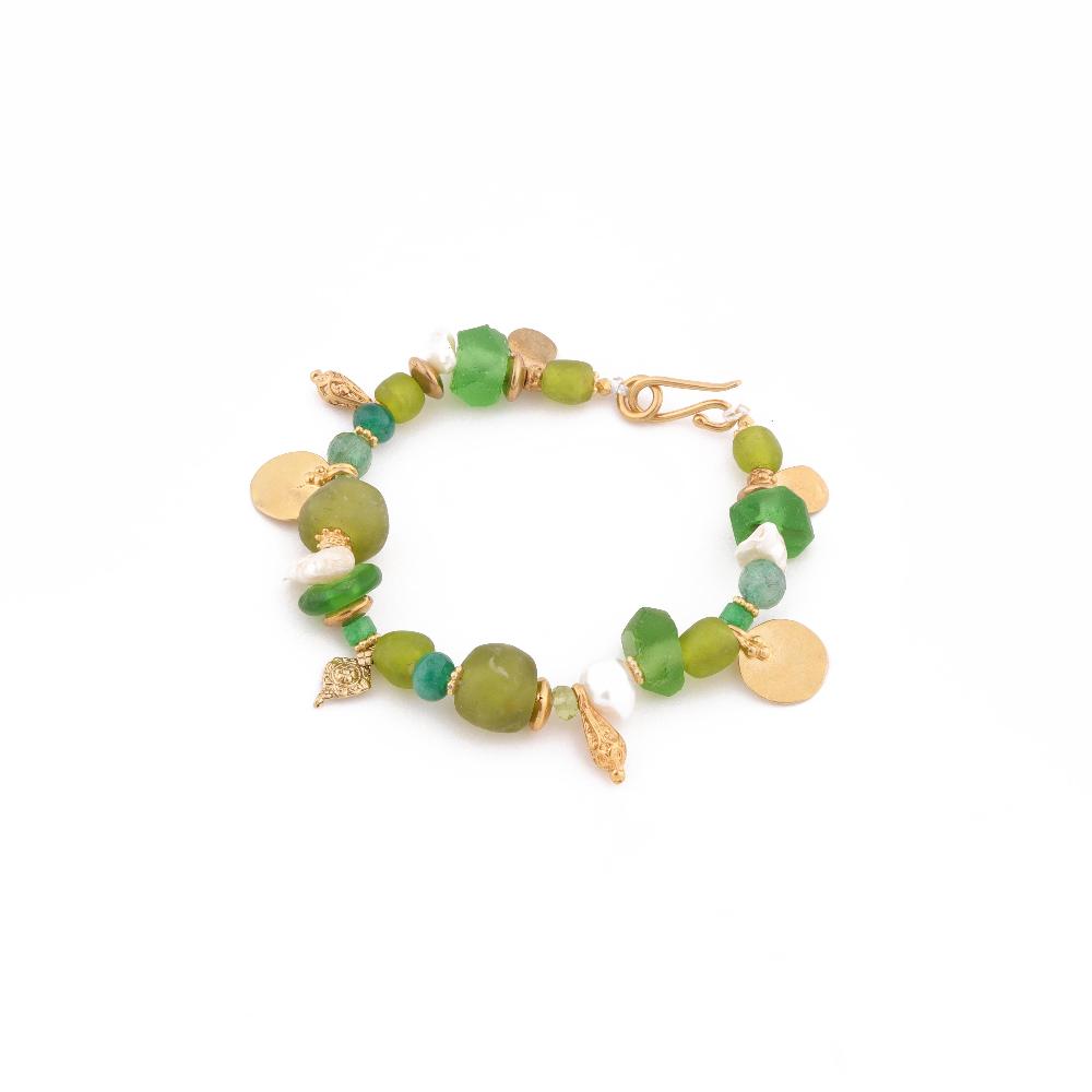 katerina makriyianni Green Harmony Bracelet