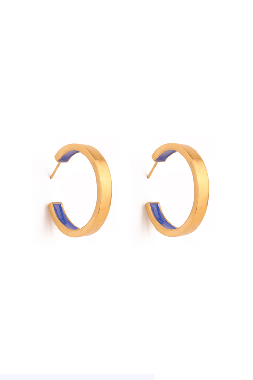 katerina makriyianni Inner Hoops Big/ Blue