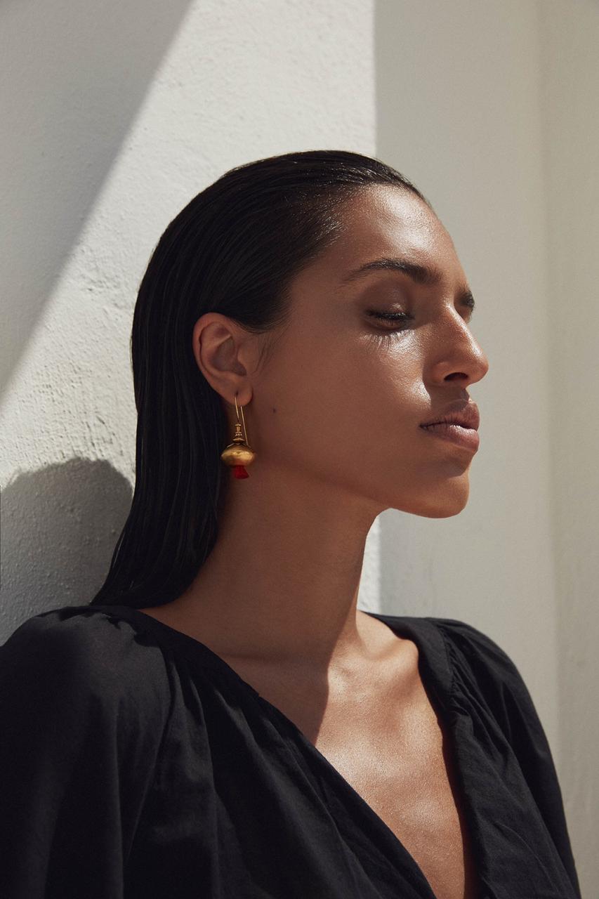 Katerina Makriyianni Jasmine Earrings