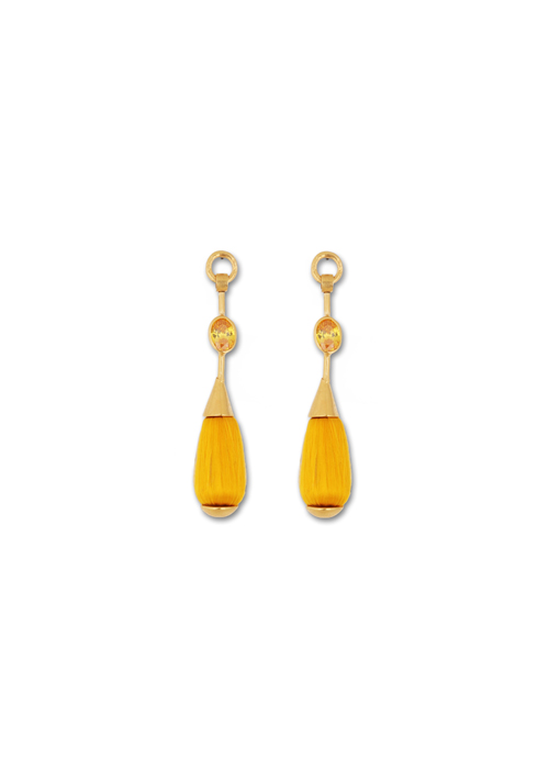 katerina makriyianni Lume Earrings / Yellow