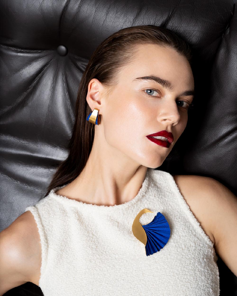 Katerina Makriyianni Luna Small Blue