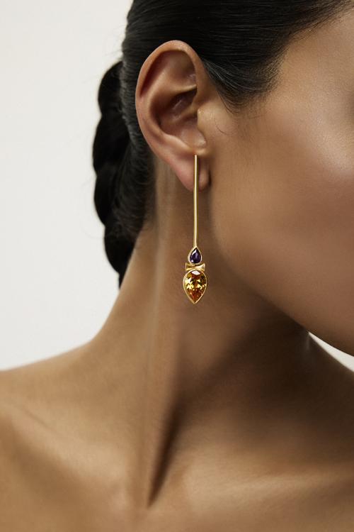 Katerina Makriyianni Miria Drops / Yellow