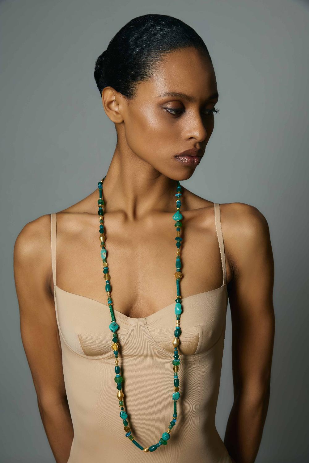 Katerina Makriyianni Moyo Necklace Long