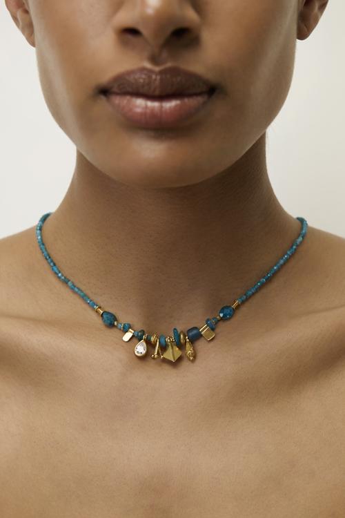 Katerina Makriyianni Neck Mess/ Blue