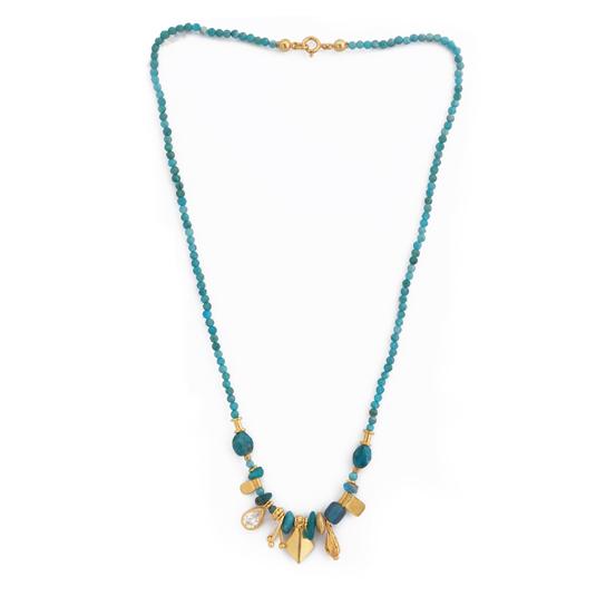 Katerina Makriyianni Neck Mess/ Blue