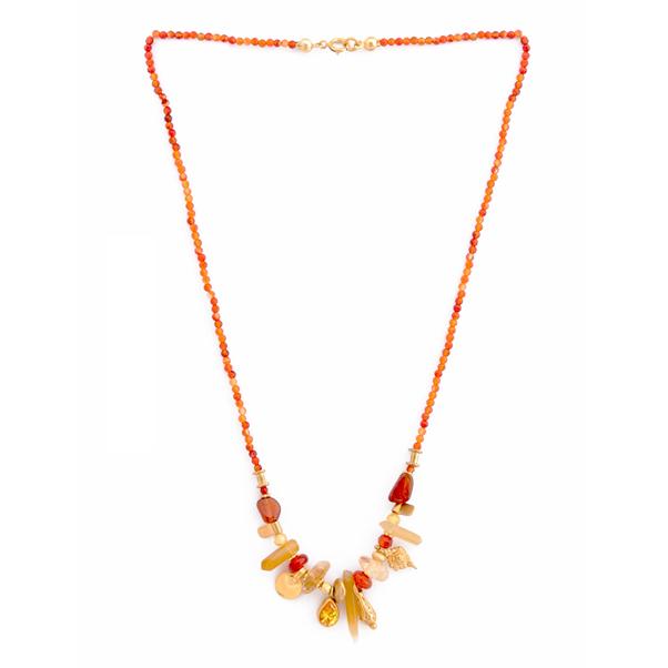 Katerina Makriyianni Neck Mess / Orange