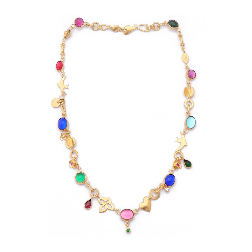 katerina makriyianni Petite Charm Necklace