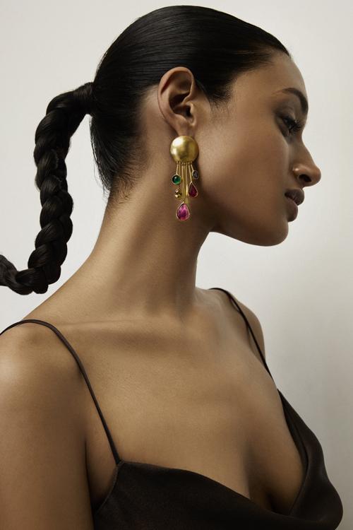 Katerina Makriyianni Rain Of Colors Earrings