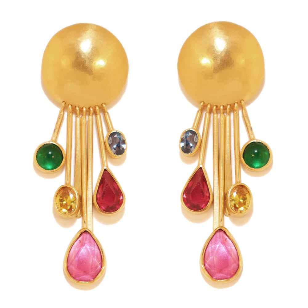 katerina makriyianni Rain of Colors Earrings