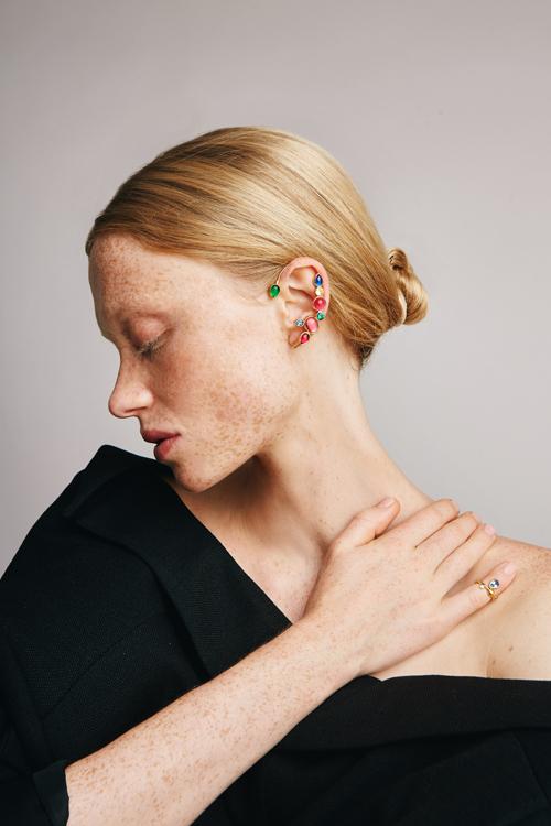 Katerina Makriyianni Rainbow Cuffs