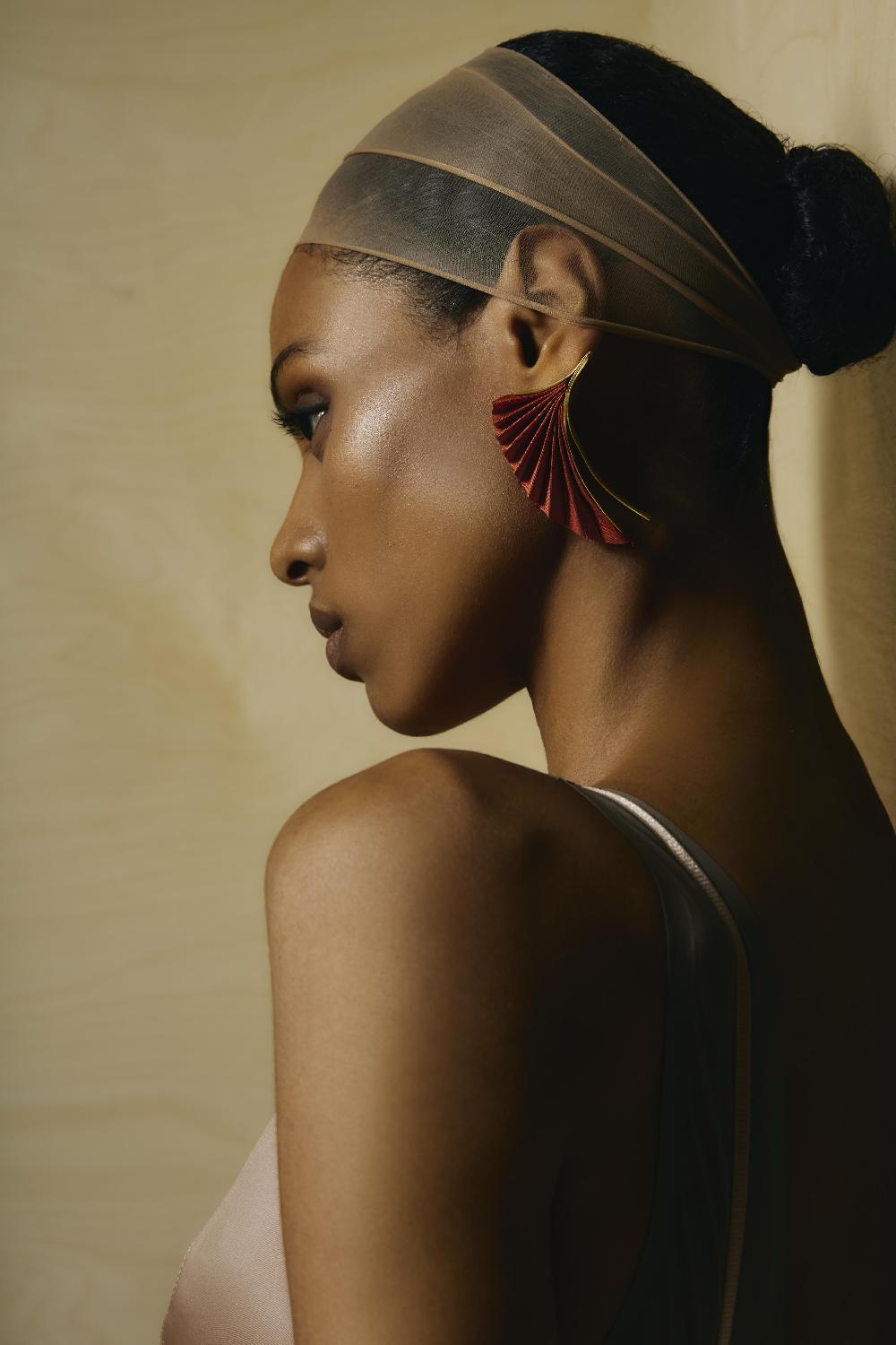 Katerina Makriyianni Serena Earrings / Copper