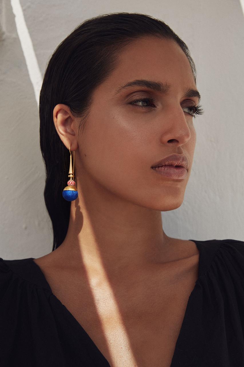 Katerina Makriyianni Shooting Star Earrings