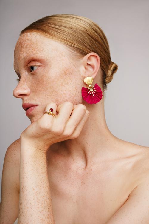 Katerina Makriyianni Sparkle Mini Fan Extra Small