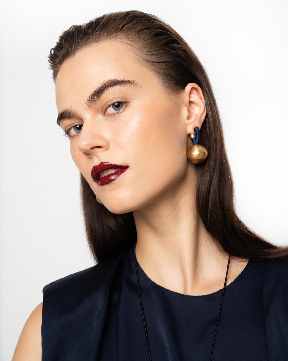 Katerina Makriyianni Sphera Hoops Big / Blue