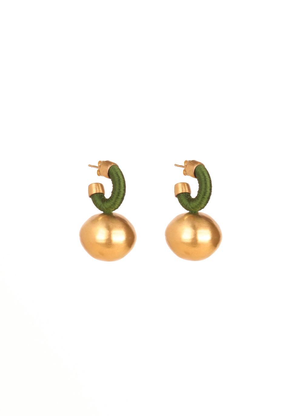 katerina makriyianni Sphera Hoops Big / Light Green