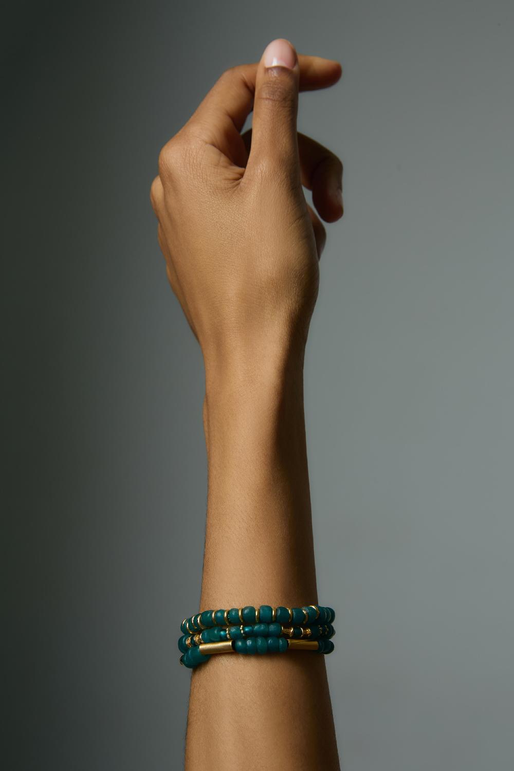 Katerina Makriyianni Tatu Bracelet Blue
