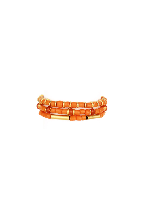 Katerina Makriyianni Tatu Bracelet Orange