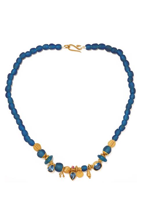 katerina makriyianni True Blue Necklace