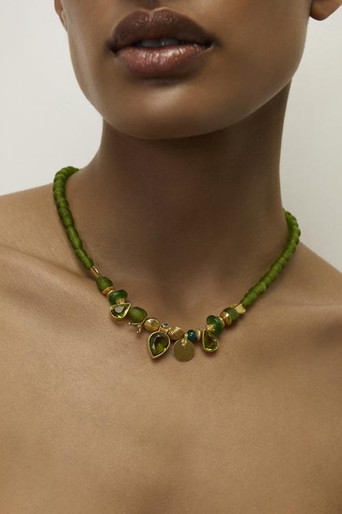 Katerina Makriyianni True Green Necklace